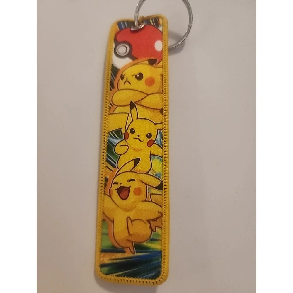 Pokemon 1 Piece Double Sided‎ 5 Inch Pikachu Keychain